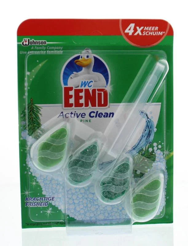 WC Eend Blok active clean pine 38 Gram
