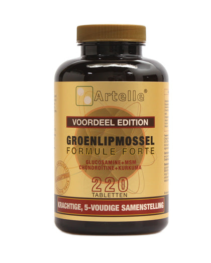 Artelle Groenlipmossel formule forte 220.00 Tabletten