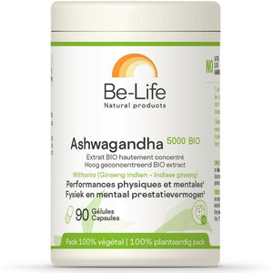 Be-Life Ashwagandha 5000 organic 90 Capsules