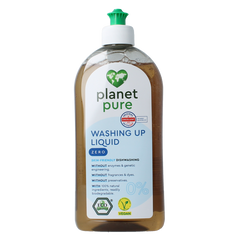 Planet Pure Afwasmiddel 0% zero 500 Milliliter