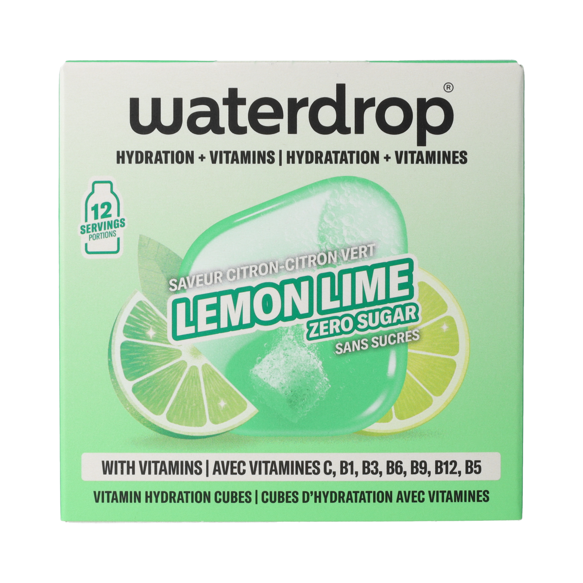 Waterdrop  Microdrink focus lemon lime bruistabletten 12.00 Stuks