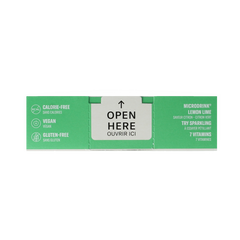 Waterdrop  Microdrink focus lemon lime bruistabletten 12 Stuks
