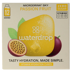 Waterdrop  Microdrink sky passion fruit bruistabletten 12 Stuks