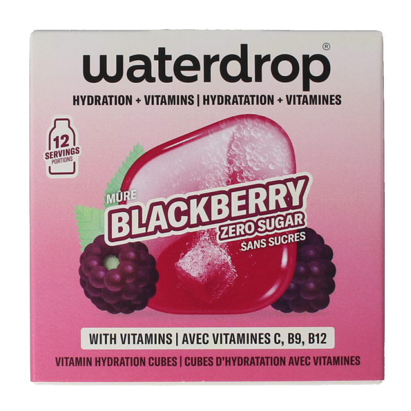 Waterdrop  Microdrink braam 12 Stuks