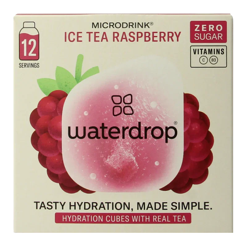 Waterdrop  Microdrink ice tea framboos 12 Stuks