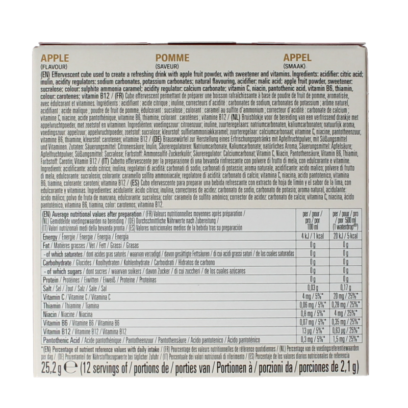 Waterdrop  Microdrink appel 12 Stuks