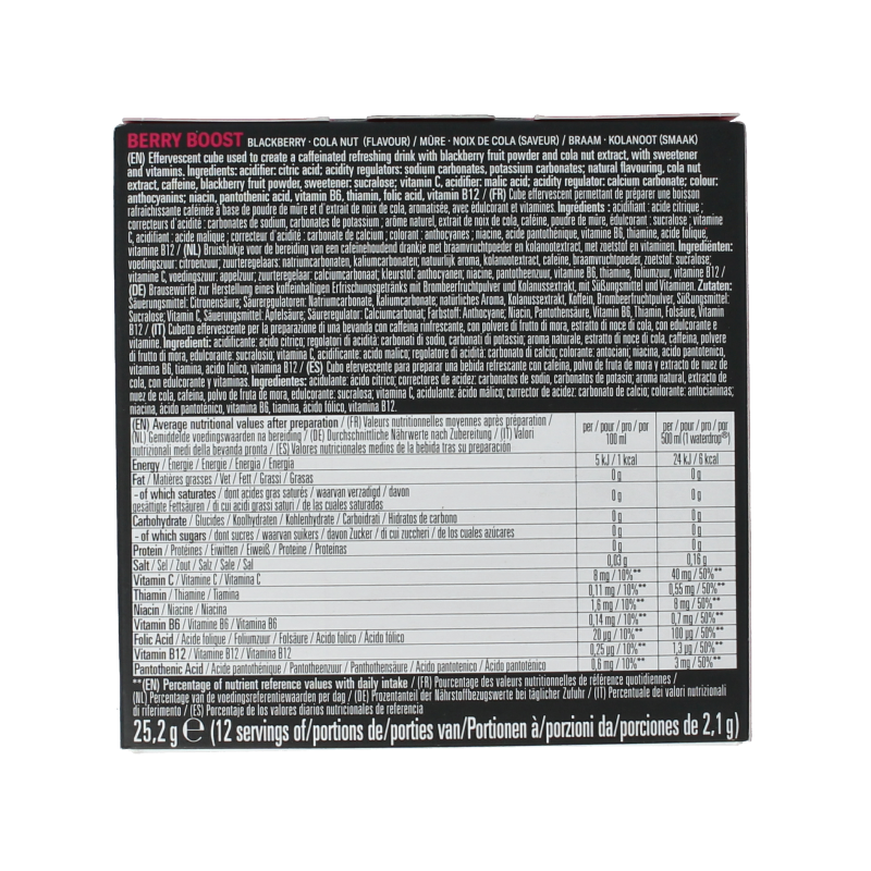 Waterdrop  Microenergy berry boost 12 Stuks