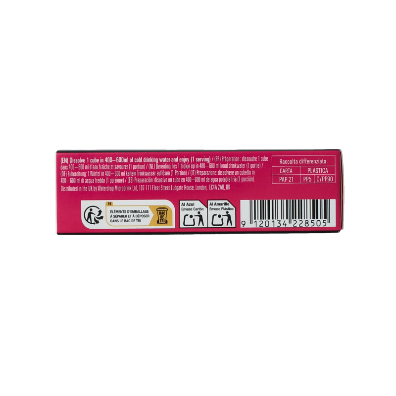 Waterdrop  Microenergy berry boost 12 Stuks