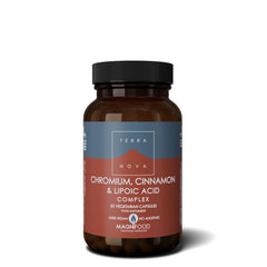 Terranova Chromium, cinnamon & lipoic acid complex 50.00 Vegetarische capsules