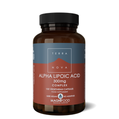 Terranova Alpha lipoic acid 300mg complex 100.00 Vegetarische capsules