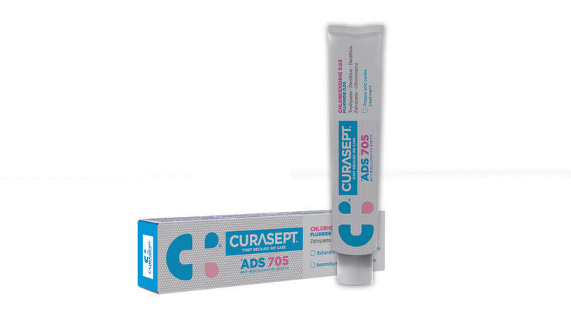 Curasept ADS Gel-tandpasta 0,05% chlx en 0,05% fluoride 75 Milliliter
