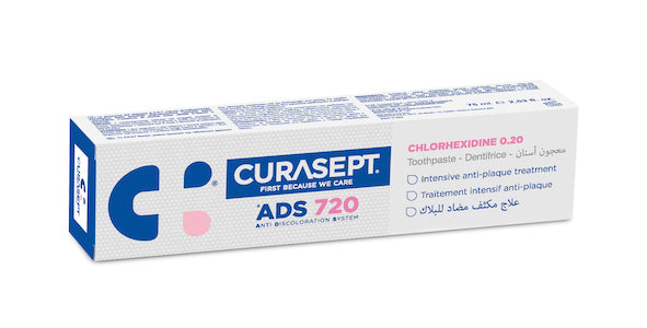 Curasept ADS Gel-tandpasta 0,20% chloorhexidine 75 Milliliter