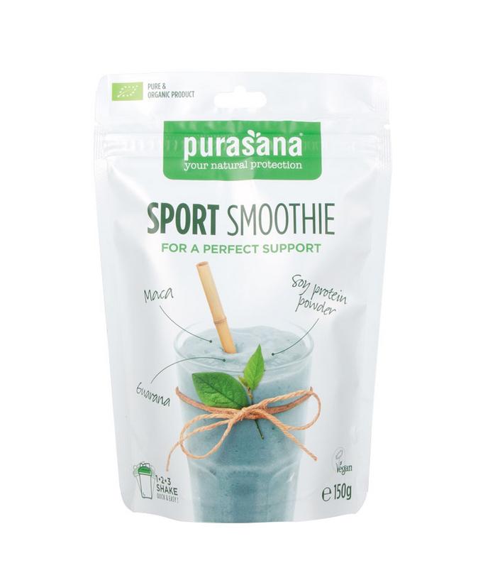 Purasana Sport smoothie shake vegan bio 150 Gram