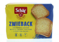 Schar Zwieback (beschuitbrood) glutenvrij 175 Gram