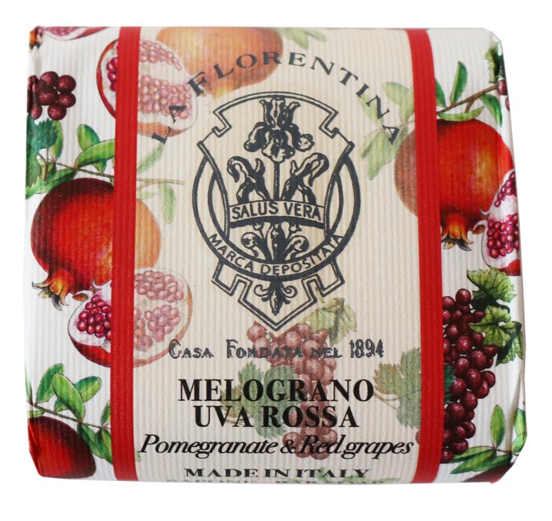 La Florentina Zeep granaatappel-rode druif 106.00 Gram