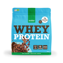 Purasana Whey proteine cacao bio 400.00 Gram
