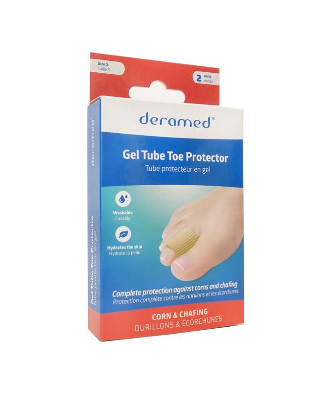 Deramed Teenring gel geribbeld maat M 2 Stuks