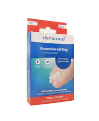 Deramed Teenring gel beschermend maat L 2 Stuks