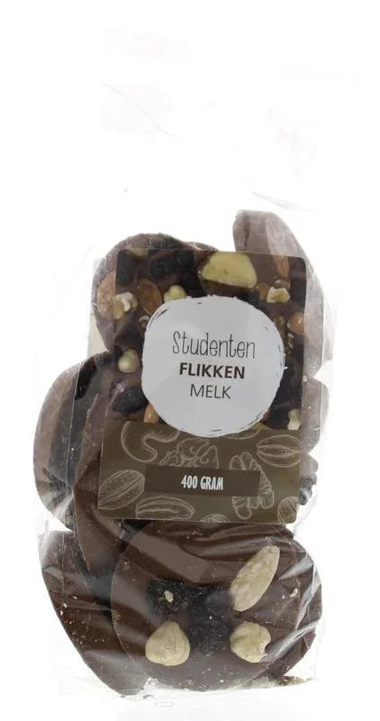 MijnNatuurwinkel Studentenflikken melk home made 400 Gram