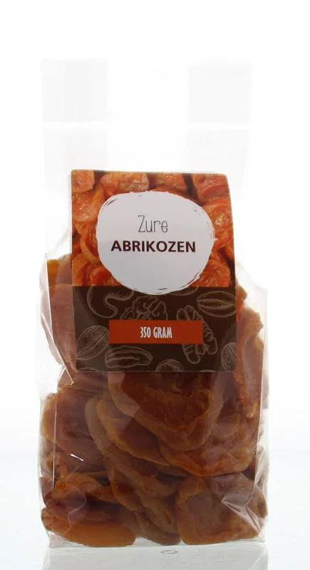MijnNatuurwinkel Zure abrikozen 350 Gram