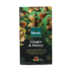 Dilmah Ginger & honey fun tea 20 Zakjes