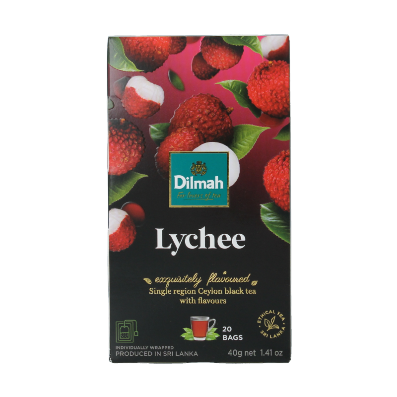 Dilmah Lychee fun tea 20 Zakjes