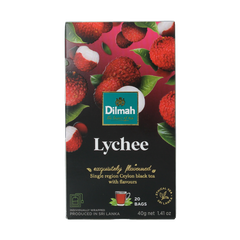 Dilmah Lychee fun tea 20 Zakjes