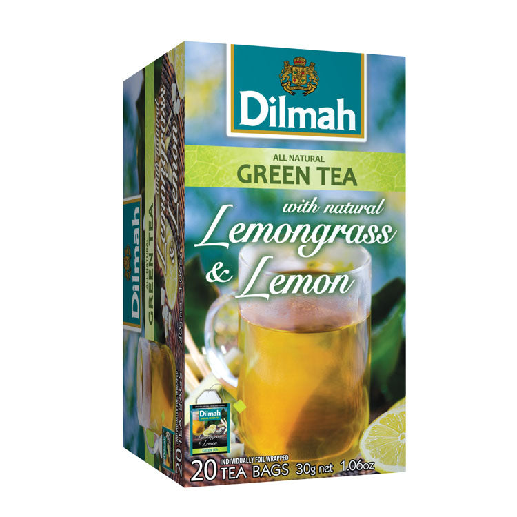Dilmah Green tea with lemongrass & lemon 20 Zakjes
