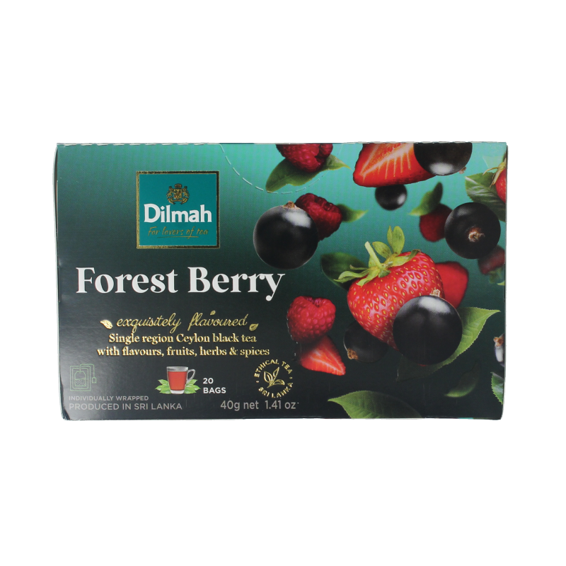 Dilmah Forest berry fun tea 20 Zakjes