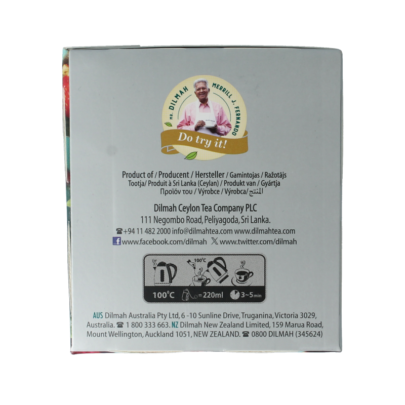 Dilmah Forest berry fun tea 20 Zakjes
