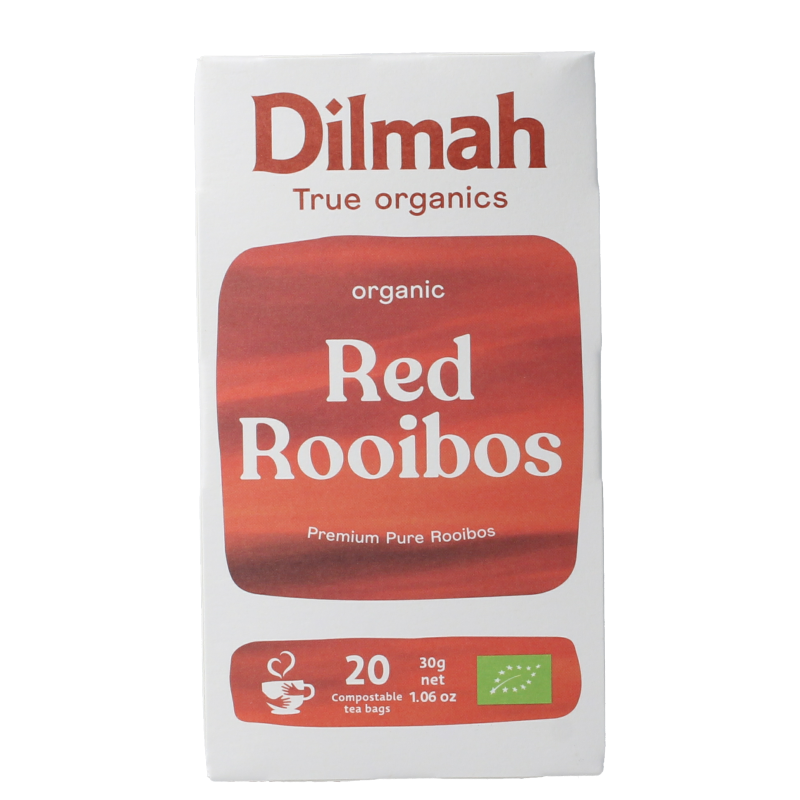 Dilmah Organic rooibos tea bio 20 Zakjes