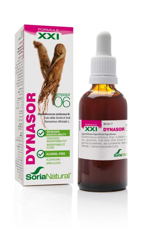 Soria Natural Composor 6 dynasor XXI eleutherococcus sentic max 50.00 Milliliter