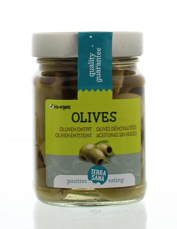 TerraSana Groene olijven bio 230 Gram