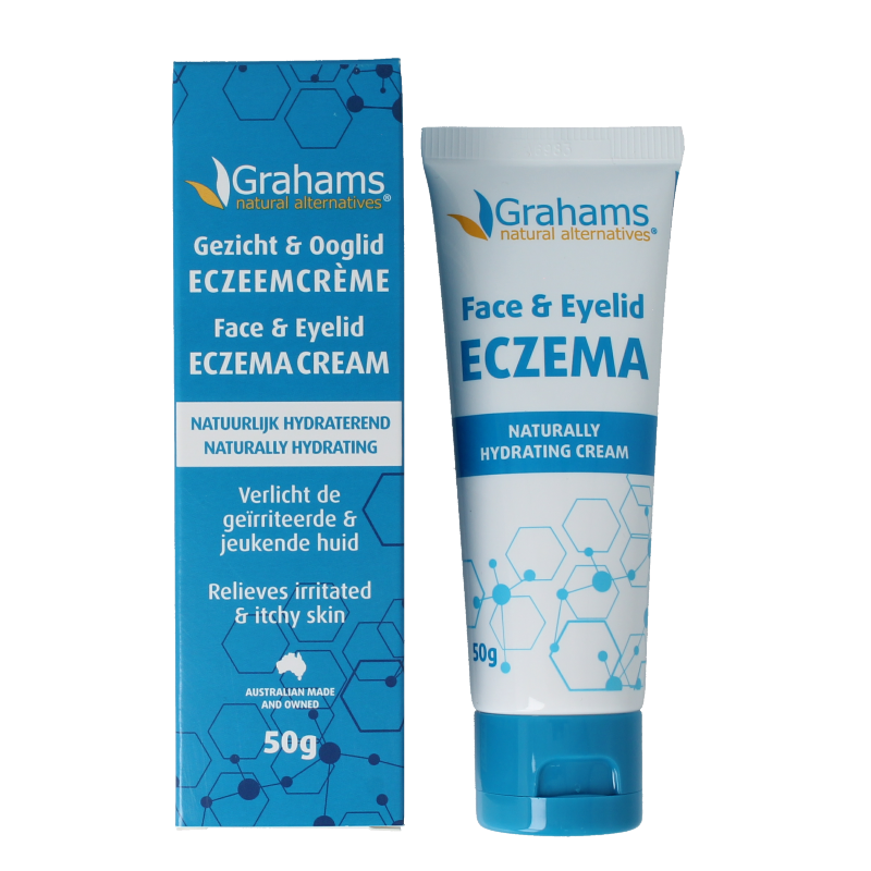 Grahams Gezicht & ooglid eczeem creme 50 Gram