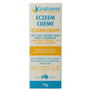 Crème pour l'eczéma Grahams 75 Gram