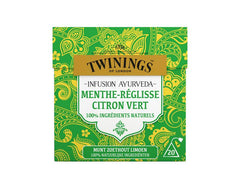 Twinings Ayurveda munt zoethout limoen 20 Zakjes