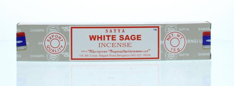 Satya Wierookstokjes witte salie 15 Gram
