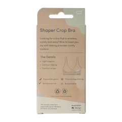 Boody  Shaper crop bh blush S 1 Stuks