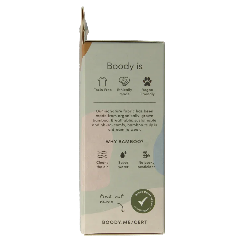 Boody  Cami top zwart M 1 Stuks