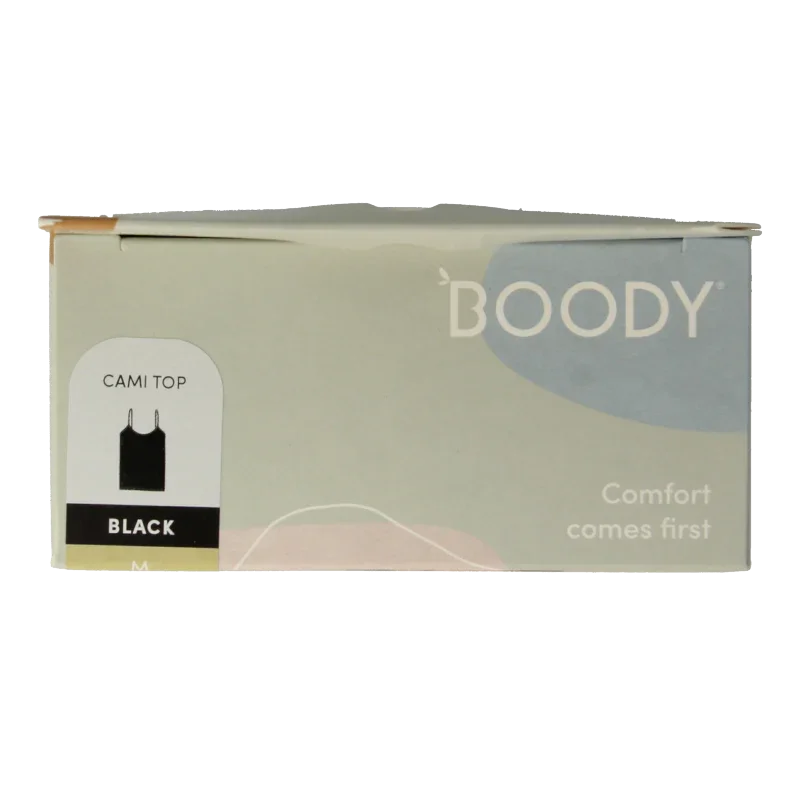 Boody  Cami top zwart M 1 Stuks