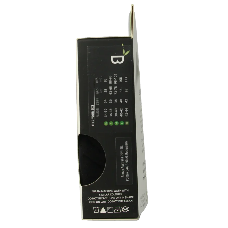 Boody  Cami top zwart L 1 Stuks