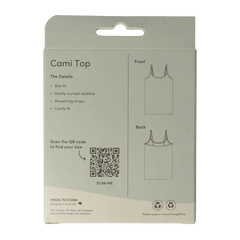 Boody  Cami top wit M 1 Stuks