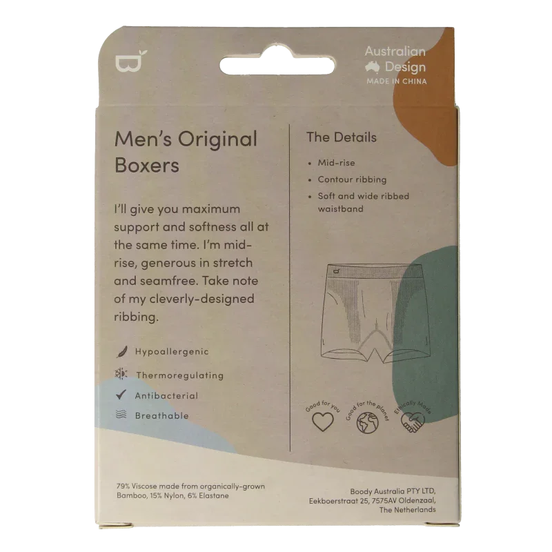 Boody  Herenboxer zwart S 1 Stuks