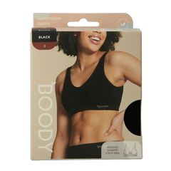 Boody  Padded shaper crop bh zwart S 1 Stuks