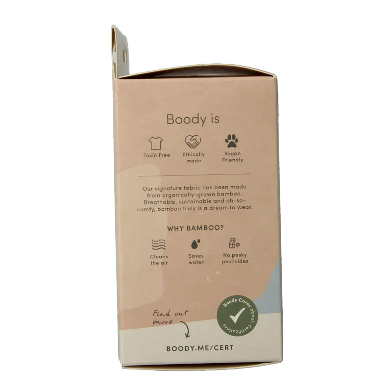 Boody  Padded shaper crop bh zwart S 1 Stuks