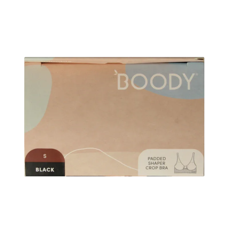 Boody  Padded shaper crop bh zwart S 1 Stuks