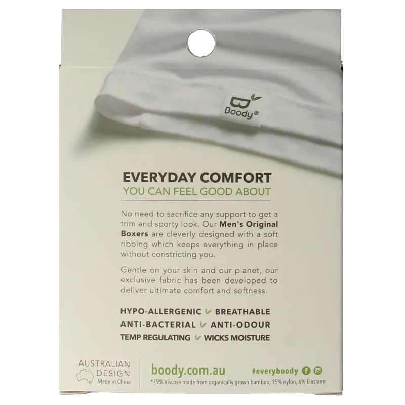Boody  Herenboxer zwart XL 1 Stuks