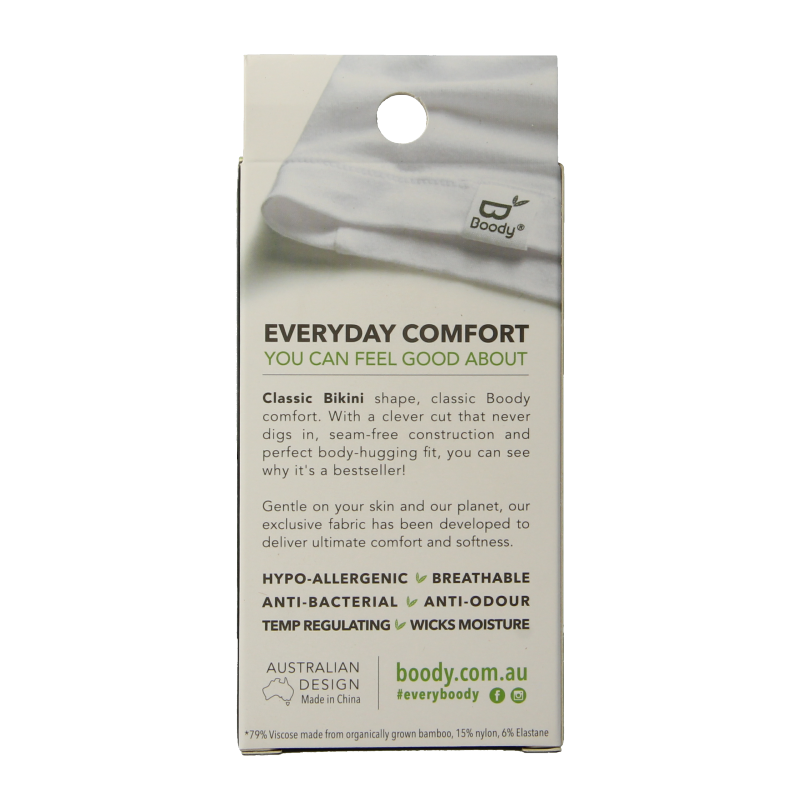Boody  Classic bikinislip blush XL 1 Stuks