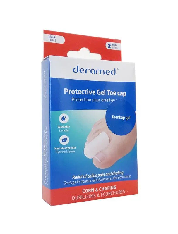 Deramed Teenkap gel maat S 2 Stuks