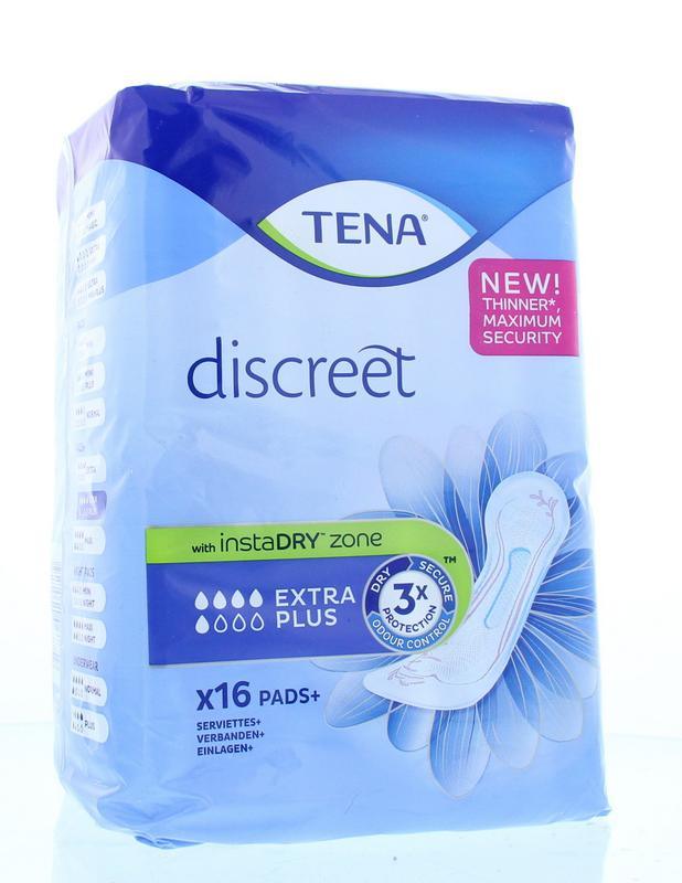 Tena Discreet extra plus 16 Stuks